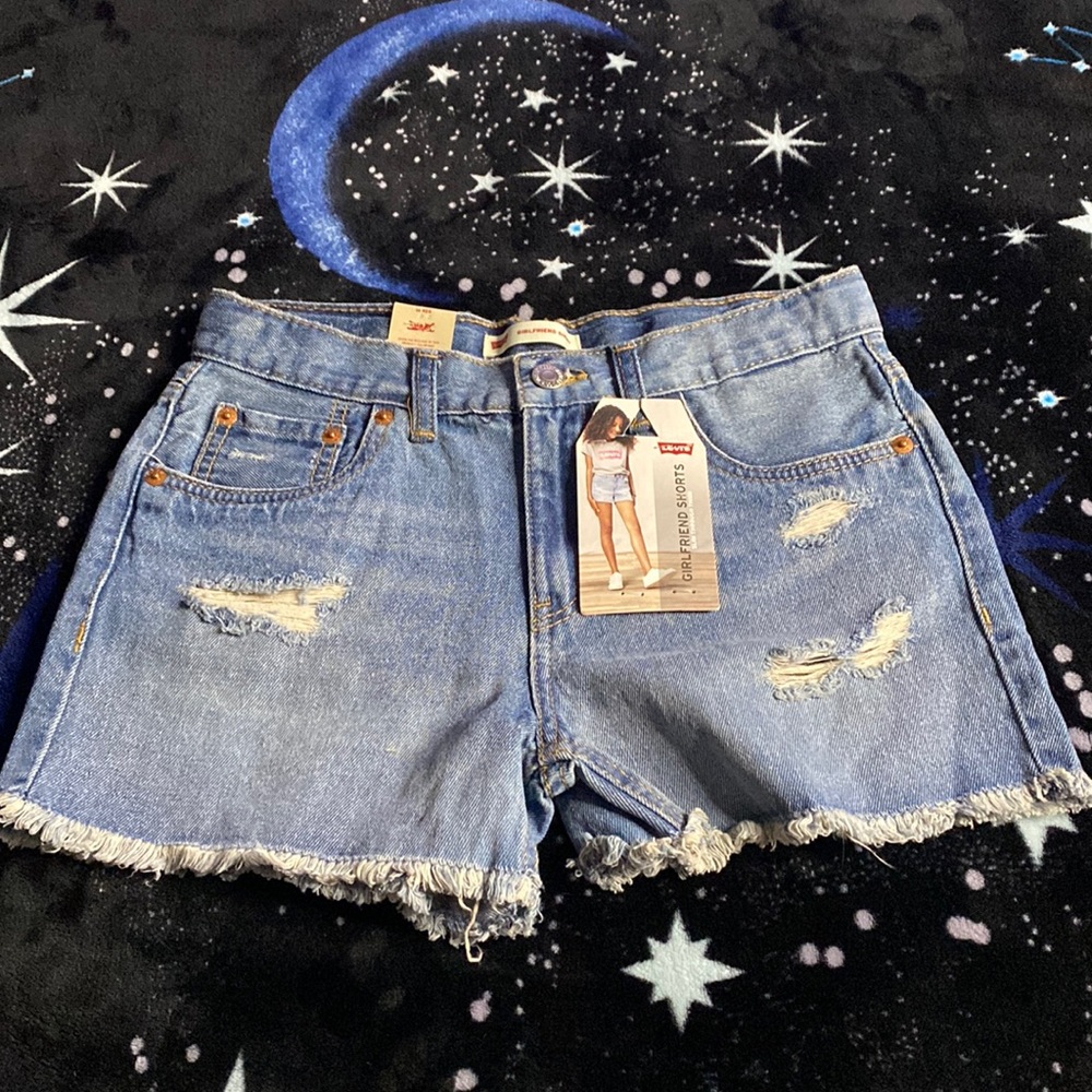 LEVI’S GIRLFRIEND SHORT size 14 regular #352 - Picture 1 of 10